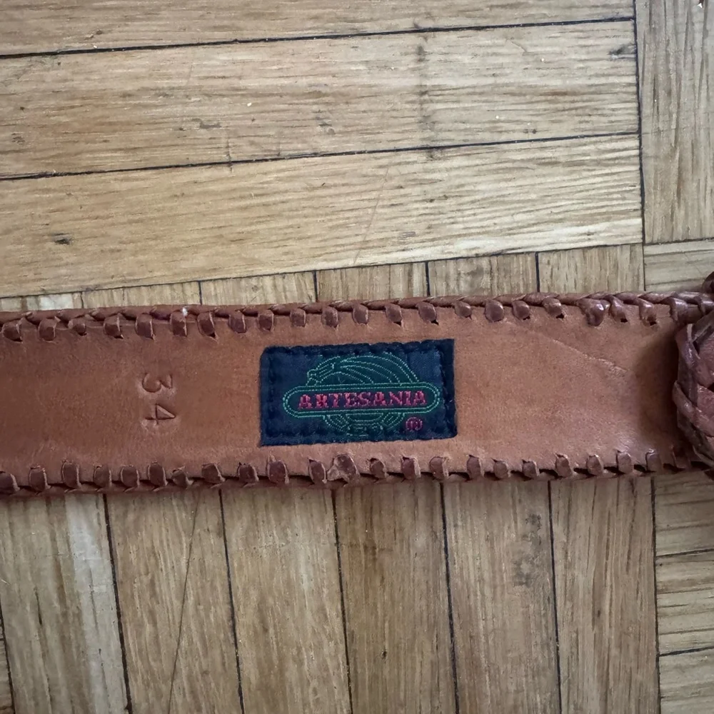Artesania Brown Leather Belt